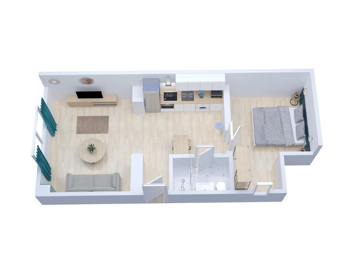 Le Havre - Appartements T2 Et T3 - Tout Confort - Nouveau Eksteriør billede
